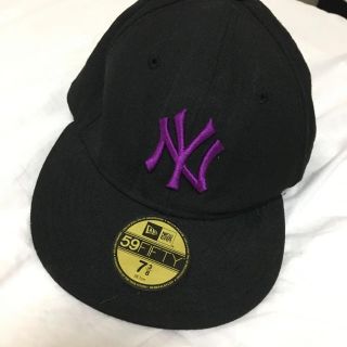 ニューエラー(NEW ERA)のメンズ レディース ニューエラ 紫 キャップ 帽子(キャップ)