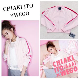 ウィゴー(WEGO)のCHIAKI ITO×WEGO ピンクブルゾン(ブルゾン)