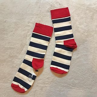 ビームスボーイ(BEAMS BOY)のHappy Socks ボーダー(ソックス)