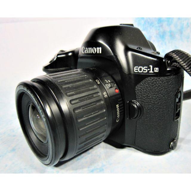 キャノン「CANON EOS-1N AFカメラ」完動美品！