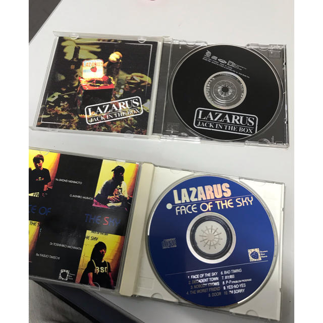 Lazarus アルバム２枚 エンタメ/ホビーのCD(ポップス/ロック(邦楽))の商品写真