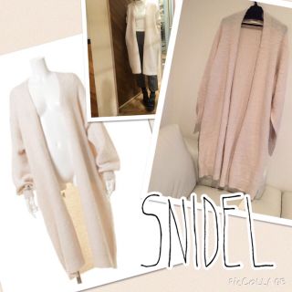 スナイデル(SNIDEL)のさっちゃん様専用 snidel新品タグ付(カーディガン)