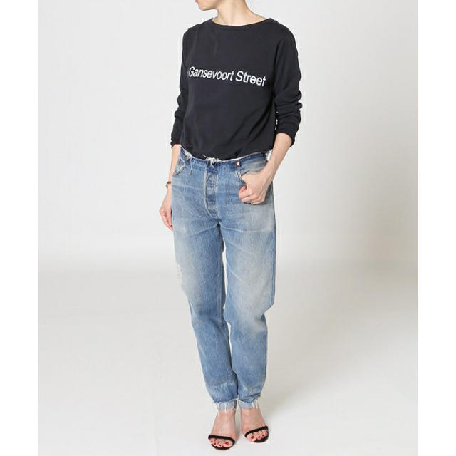 DEUXIEME CLASSE(ドゥーズィエムクラス)のDeuxieme Classe AMERICANA ボートネックTシャツ レディースのトップス(Tシャツ(長袖/七分))の商品写真