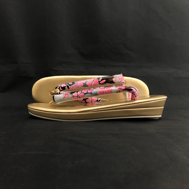 草履バッグ セット LLサイズ (新品) #537 レディースの靴/シューズ(下駄/草履)の商品写真