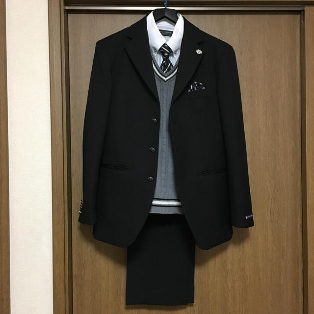 \u003c美品\u003eCHOPIN 男子スーツ160 (5点セット)卒業式