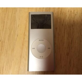 アップル(Apple)のIPod nano 2世代 ジャンク扱い(ポータブルプレーヤー)