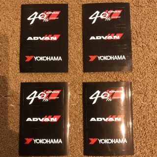 YOKOHAMA ADVAN ステッカー 4枚セット(その他)