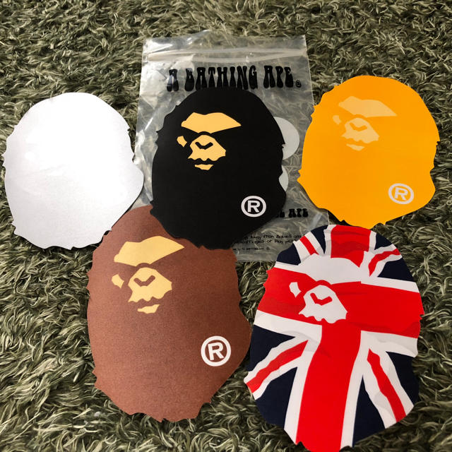 A BATHING APE(アベイシングエイプ)のA  BATHING  APE ステッカー その他のその他(その他)の商品写真