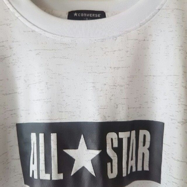 CONVERSE(コンバース)の3L CONVERS Tシャツ ホワイト レディースのトップス(Tシャツ(半袖/袖なし))の商品写真