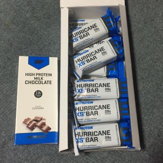 マイプロテイン(MYPROTEIN)のMYPROTEIN XS BAR 11本♡chocolateのおまけ付き(プロテイン)