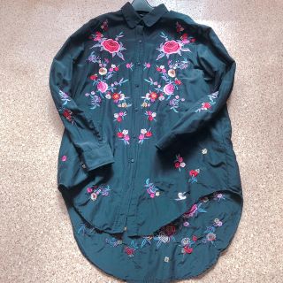 ザラ(ZARA)の花柄シャツ(シャツ/ブラウス(長袖/七分))