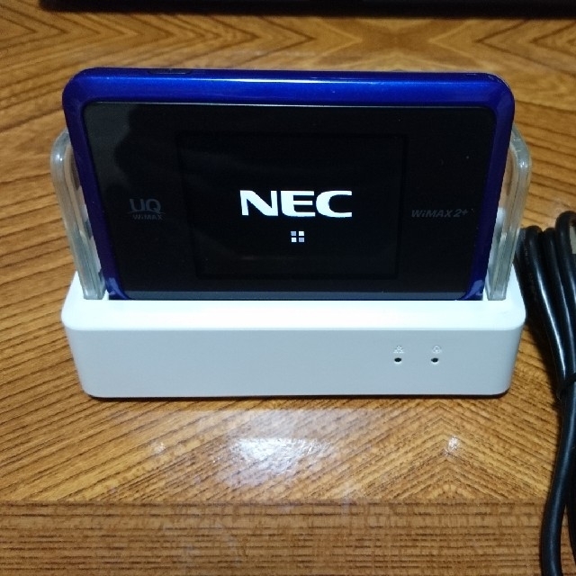 NEC(エヌイーシー)のWiMAX2+ Speed Wi-Fi NEXT WX03 スマホ/家電/カメラのスマートフォン/携帯電話(その他)の商品写真