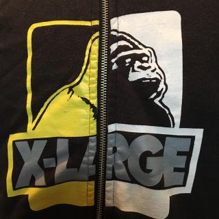 エクストララージ(XLARGE)のX-LARGE/エクストララージ 配色ジップアップパーカー(パーカー)