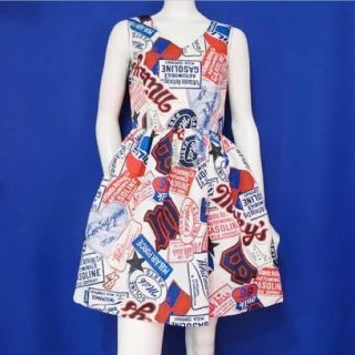 ミルク(MILK)のMILK patch girl dress ワンピース(ミニワンピース)