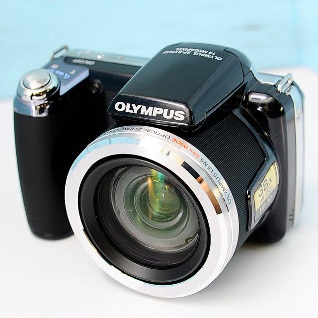 OLYMPUS(オリンパス)のスマホのカメラとは違う★楽々スマホに転送★手ぶれ補正付オリンパスSP-810UZ スマホ/家電/カメラのカメラ(コンパクトデジタルカメラ)の商品写真