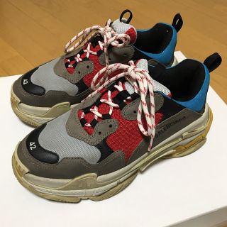 バレンシアガ(Balenciaga)のbalenciaga triples バレンシアガ トリプルs 42(スニーカー)