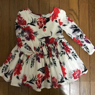 オールドネイビー(Old Navy)のOLD NAVY✴︎花柄ワンピース✴︎2T・95(ワンピース)