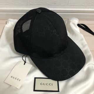 グッチ(Gucci)の【たみ様専用】L59 グッチ ベースボール キャップ GG メッシュ(キャップ)