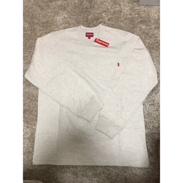 Supreme(シュプリーム)のsupreme L/S Pocket Tee 最終 メンズのトップス(Tシャツ/カットソー(七分/長袖))の商品写真