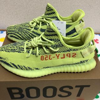 アディダス(adidas)のyeezy boost 350 yellow 28センチ(スニーカー)