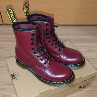 ドクターマーチン(Dr.Martens)のドクターマーチン 8ホール チェリーレッド(ブーツ)