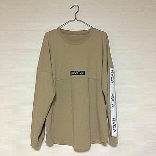 ルーカ(RVCA)のたき様専用  RVCA ロゴトレーナー ベージュ(スウェット)