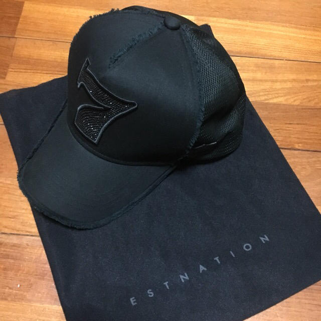 YOSHINORI KOTAKE(ヨシノリコタケ)のヨシノリコタケ ラグジュアリー 444 黒 キャップ ロンハーマン ブラック メンズの帽子(キャップ)の商品写真