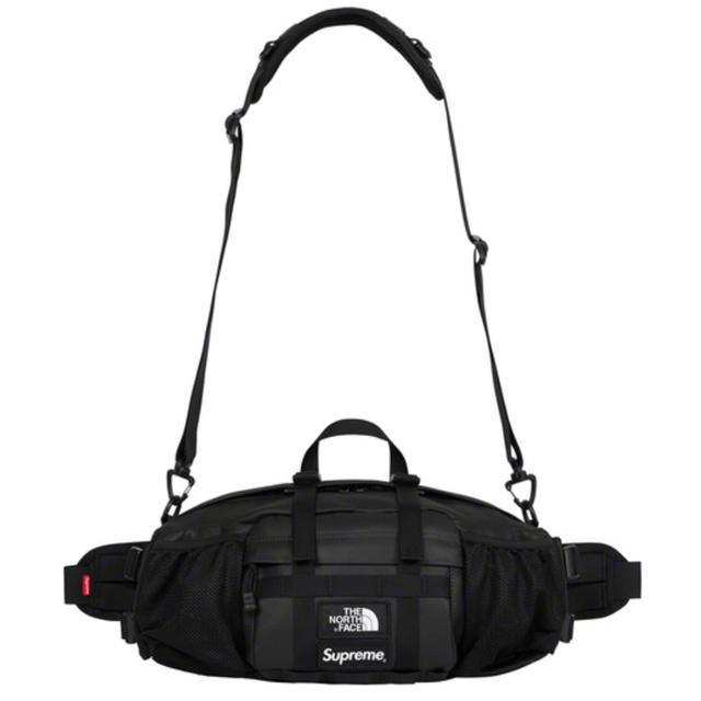 黒 Supreme × TNF Leather Waist Bag