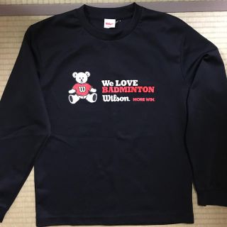 ウィルソン(wilson)のウイルソン☆長袖Ｔシャツ☆XS(バドミントン)