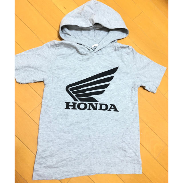 GU(ジーユー)のTシャツ 半袖 HONDA コラボ GU フード 140 キッズ/ベビー/マタニティのキッズ服男の子用(90cm~)(Tシャツ/カットソー)の商品写真