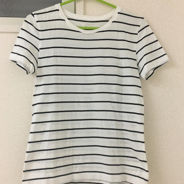 MUJI (無印良品)(ムジルシリョウヒン)のボーダー♡ レディースのトップス(Tシャツ(半袖/袖なし))の商品写真