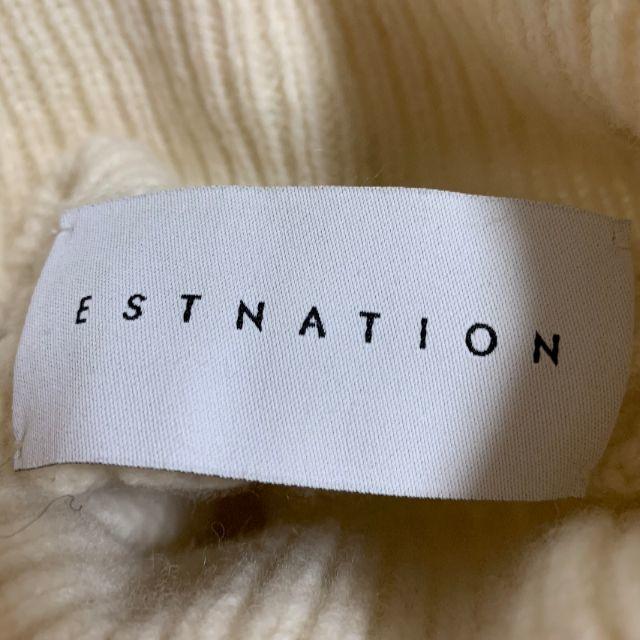 ESTNATION(エストネーション)のエストネーション ケーブル タートルネックセーター レディースのトップス(ニット/セーター)の商品写真