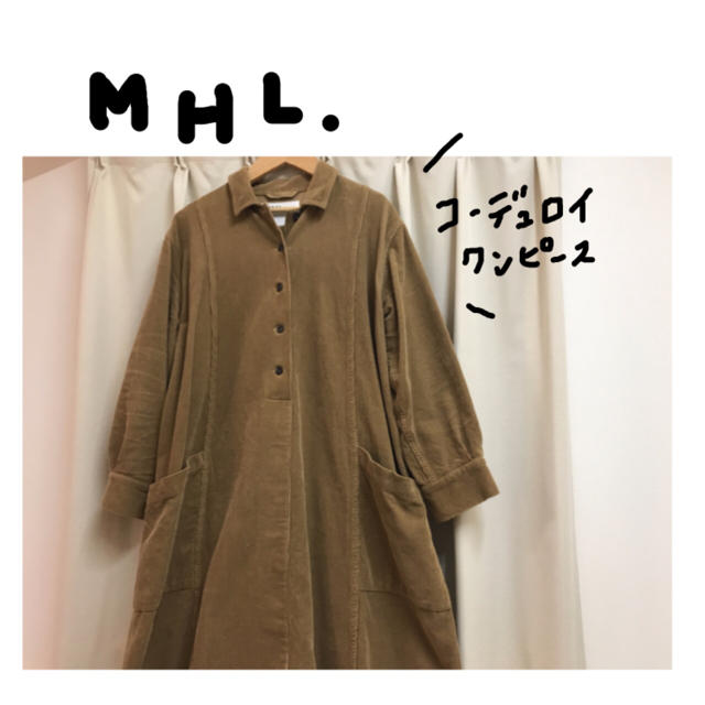 MHL. コーデュロイワンピース