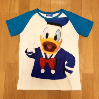 ディズニー(Disney)のドナルド 実写 Tシャツ 150(Tシャツ(半袖/袖なし))