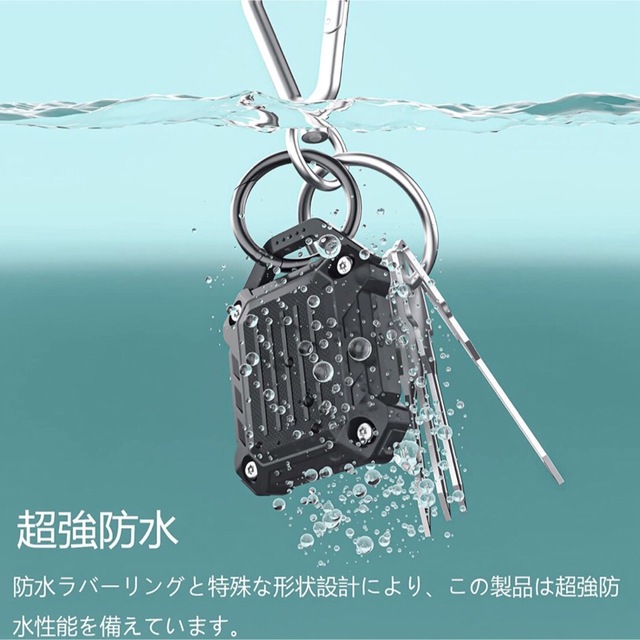 Apple(アップル)の【新品】Apple AirTag エアタグ　防水　ケース　カバー　 スマホ/家電/カメラのスマホアクセサリー(その他)の商品写真