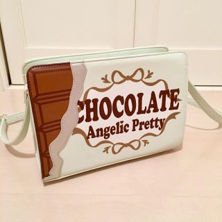 アンジェリックプリティー(Angelic Pretty)のアンジェリックプリティ チョコレート ショルダーバッグ ミントグリーン(ショルダーバッグ)