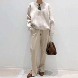 アパルトモンドゥーズィエムクラス(L'Appartement DEUXIEME CLASSE)のアパルトモン AMERICANA Jersey Zip パンツ 34(カジュアルパンツ)