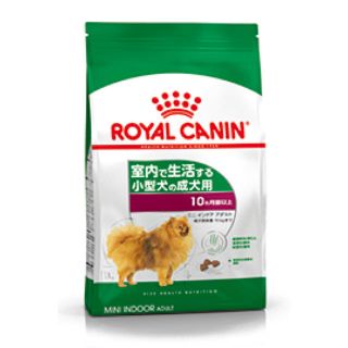 ロイヤルカナン(ROYAL CANIN)の【ﾛｲﾔﾙｶﾅﾝ】ミニインドアアダルト(8kg)(犬)