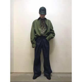 ジョンローレンスサリバン(JOHN LAWRENCE SULLIVAN)の18ss JOHN LAWRENCE SULLIVAN ワイドデニム(デニム/ジーンズ)