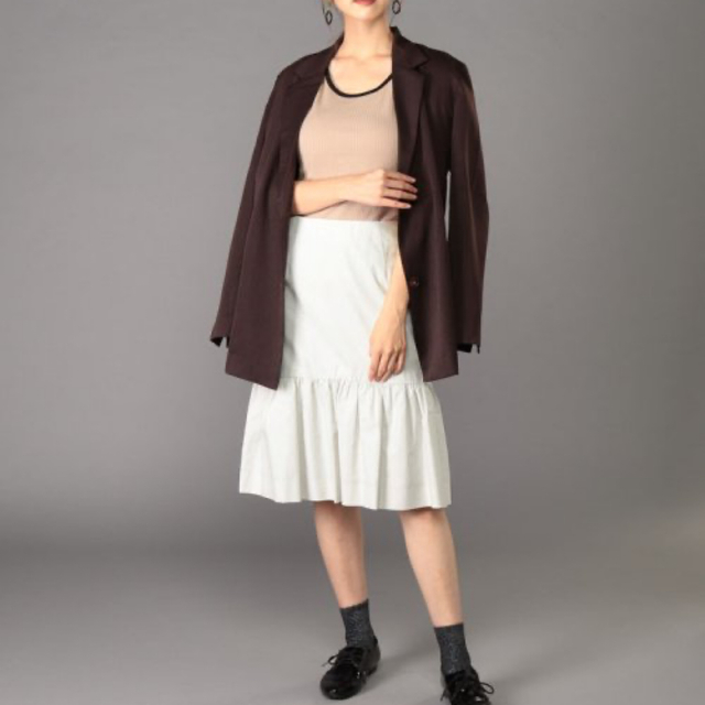 STRAWBERRY-FIELDS(ストロベリーフィールズ)の新品 定価13200円 ストロベリーフィールズ  お洒落なスカート 大特価‼️ レディースのスカート(ひざ丈スカート)の商品写真