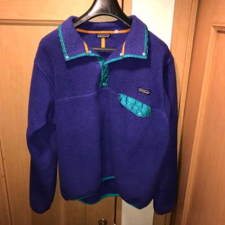 パタゴニア(patagonia)のPatagonia パタゴニア フリース 紫 オレンジ(ブルゾン)