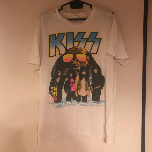 USA製 Hanes 90s kiss tシャツ ヴィンテージtシャツ KISS