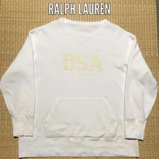 ラルフローレン(Ralph Lauren)のRALPH LAUREN SPORT希少 USA ロゴ‼️スウェット‼️(スウェット)