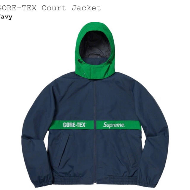 supreme GORE-TEX COURT JACKETナイロンジャケット