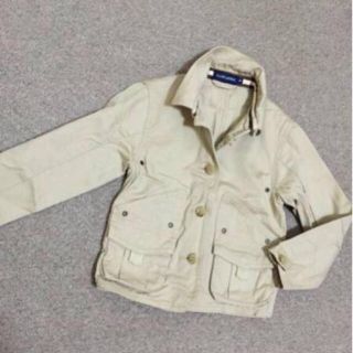 ポロラルフローレン(POLO RALPH LAUREN)の美品男の子100ラルフローレンのベージュのジャケット　春先にも (ジャケット/上着)