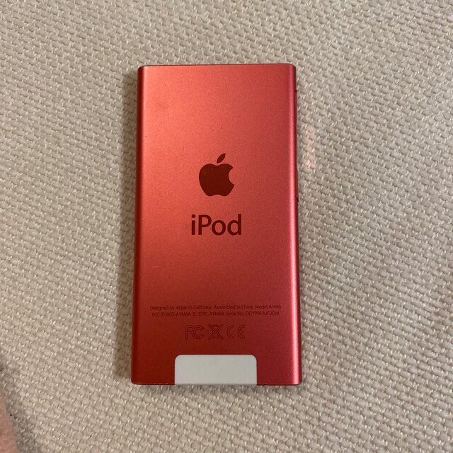 Apple(アップル)のipod nano 16GB ピンク スマホ/家電/カメラのオーディオ機器(ポータブルプレーヤー)の商品写真