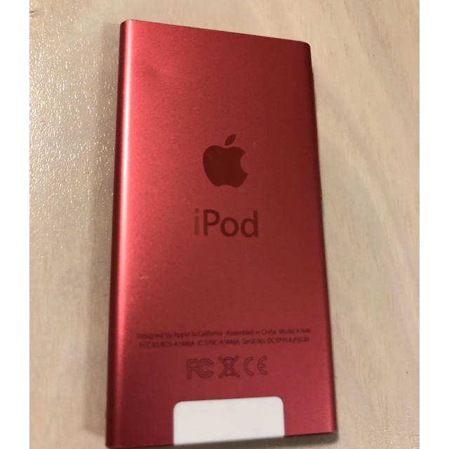 Apple(アップル)のipod nano 16GB ピンク スマホ/家電/カメラのオーディオ機器(ポータブルプレーヤー)の商品写真