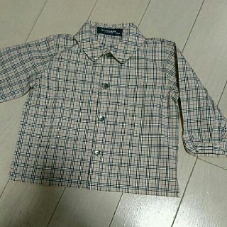 バーバリー(BURBERRY)のバーバリー シャツ80cm(シャツ/カットソー)