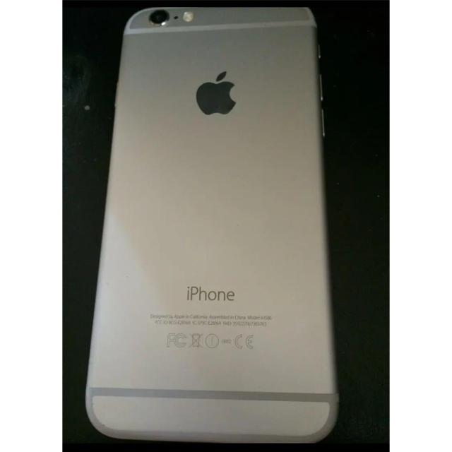 Apple(アップル)のiPhone 6 Silver 16 GB Softbank スマホ/家電/カメラのスマートフォン/携帯電話(スマートフォン本体)の商品写真