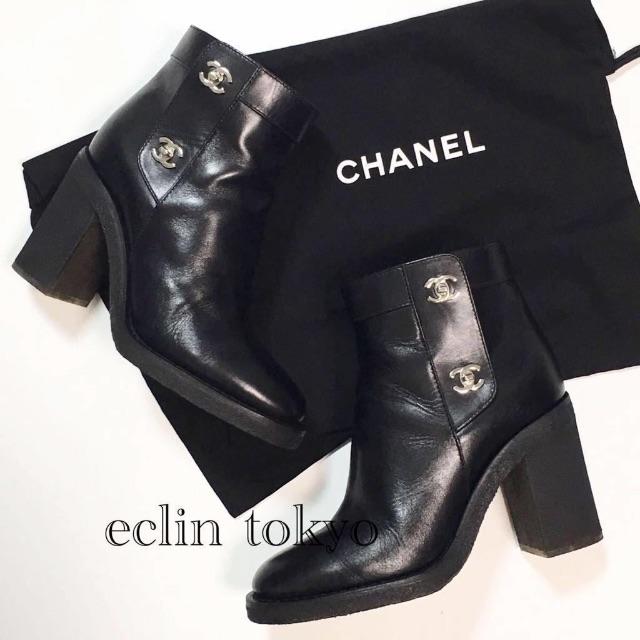 CHANEL - ☆新作☆ シャネル 18AW ターンロック ブーツ ココマーク E1167